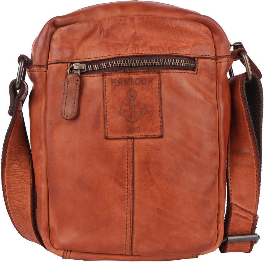 HARBOUR 2nd Handtas Rhys gewassen rundleer