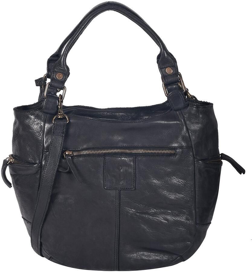 HARBOUR 2nd Handtas Selina gewassen rundleer