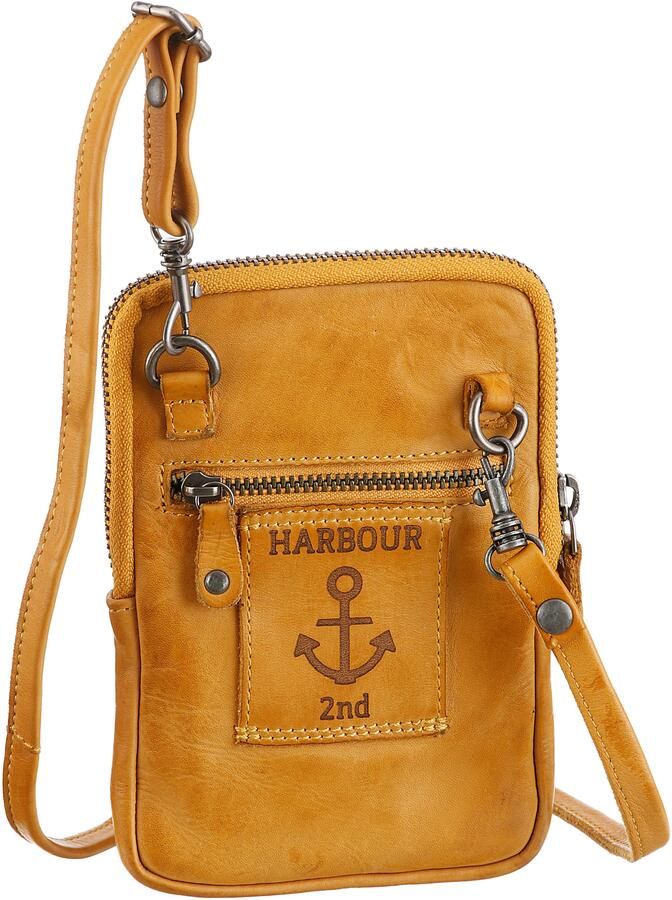HARBOUR 2nd Minibag BENITA van stevig leer met kenmerkende merk-anker-label - Foto 2