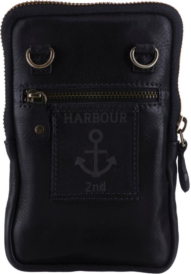 HARBOUR 2nd Minibag BENITA van stevig leer met kenmerkende merk-anker-label - Foto 3