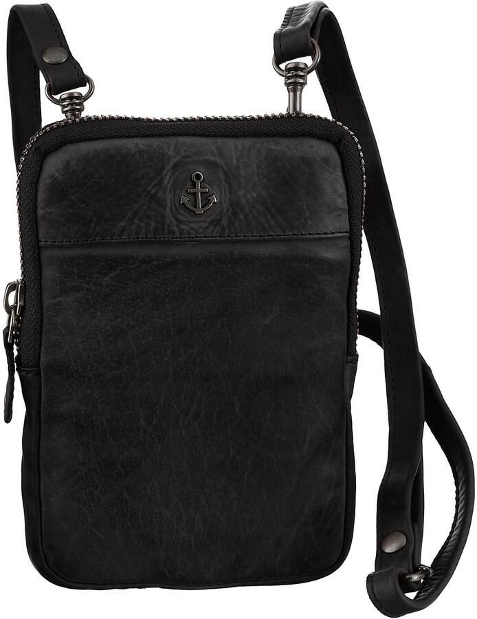 HARBOUR 2nd Minibag BENITA van stevig leer met kenmerkende merk-anker-label - Foto 1