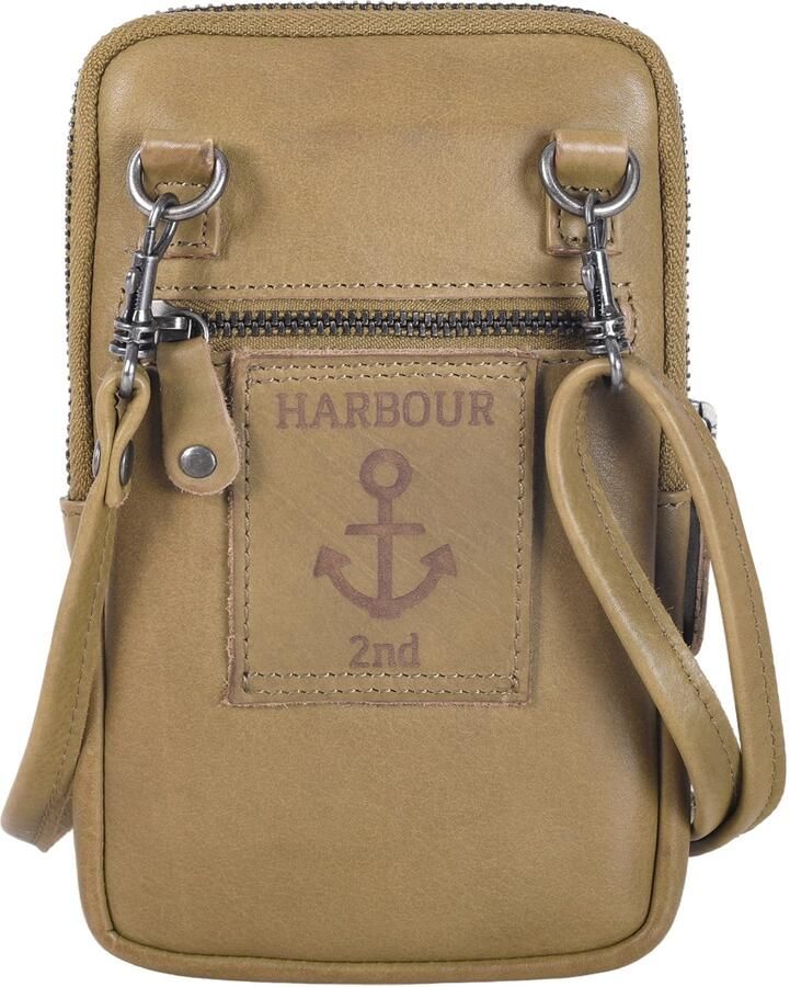 HARBOUR 2nd Minibag BENITA van stevig leer met kenmerkende merk-anker-label - Foto 4