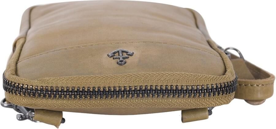 HARBOUR 2nd Minibag BENITA van stevig leer met kenmerkende merk-anker-label - Foto 3