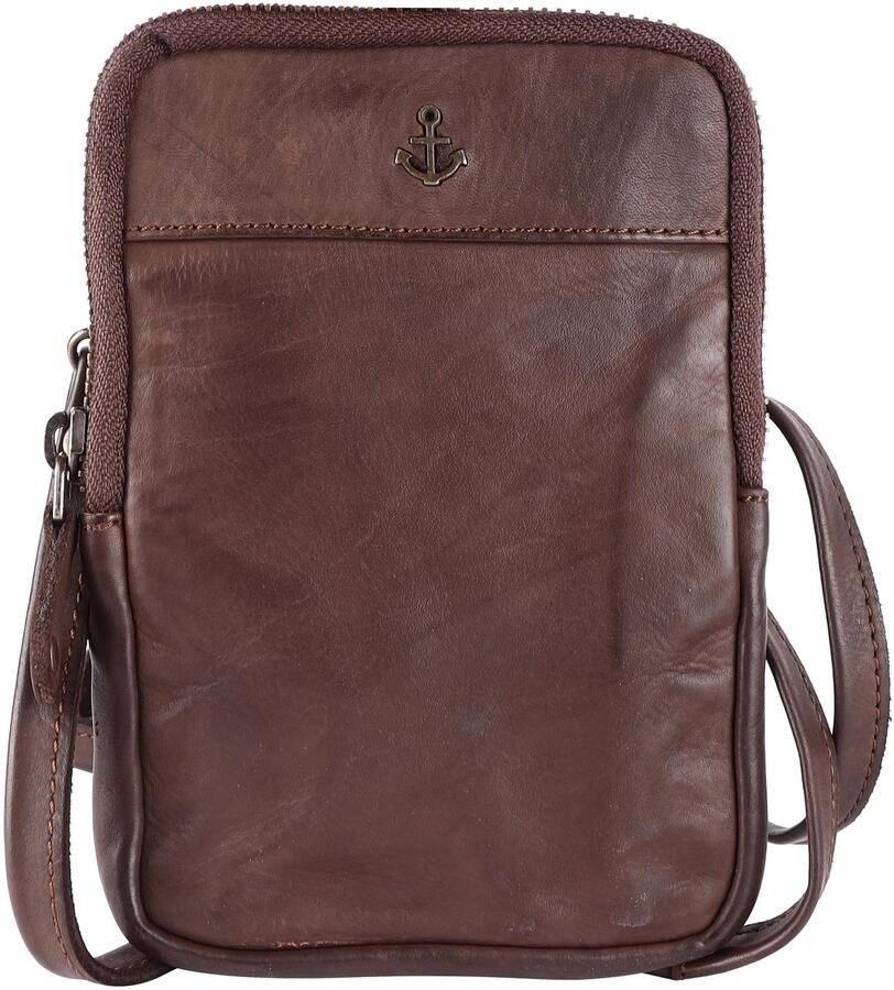 HARBOUR 2nd Minibag BENITA van stevig leer met kenmerkende merk-anker-label - Foto 2