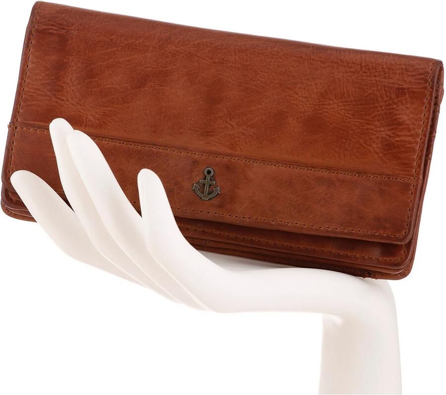 HARBOUR 2nd Portemonnee Luja Portemonnee met ankerembleem
