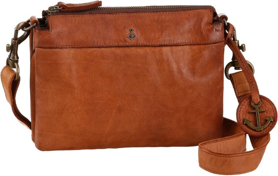 HARBOUR 2nd Schoudertas Evita van hoogwaardig leer - Foto 4