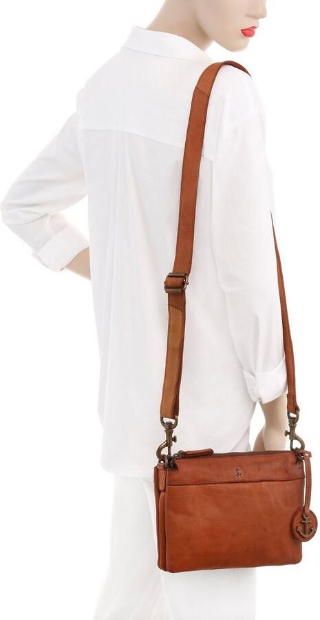 HARBOUR 2nd Schoudertas Evita van hoogwaardig leer - Foto 3