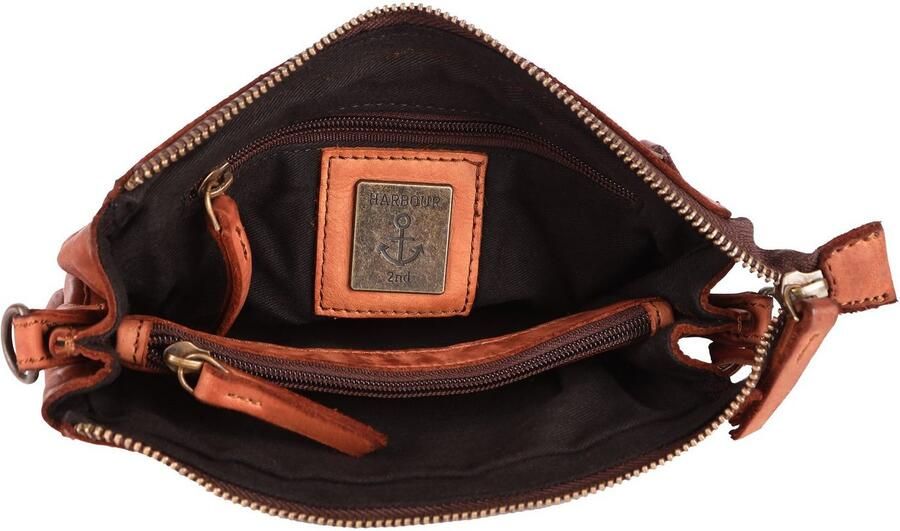 HARBOUR 2nd Schoudertas Tiani Schoudertas handtas dames tas dames met logo hanger - Foto 5