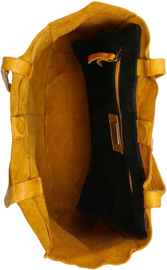 HARBOUR 2nd Shopper Elbe 1 van leer met kenmerkende merk-anker-label en sierhanger - Foto 2