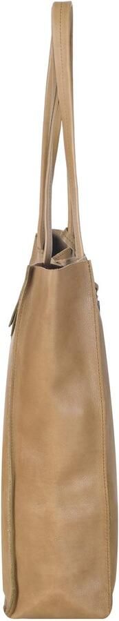 HARBOUR 2nd Shopper Elbe 1 van leer met kenmerkende merk-anker-label en sierhanger - Foto 4