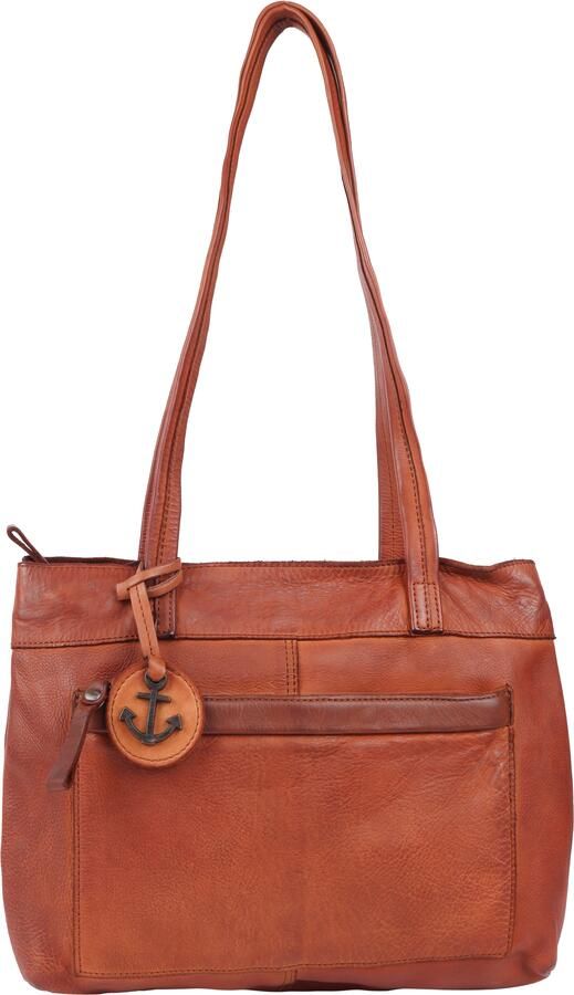 HARBOUR 2nd Shopper Zea Dames handtas schoudertas handtas met logo-opdruk - Foto 5