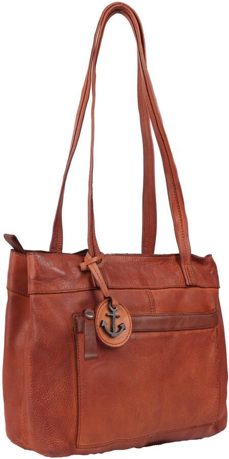 HARBOUR 2nd Shopper Zea Dames handtas schoudertas handtas met logo-opdruk - Foto 3