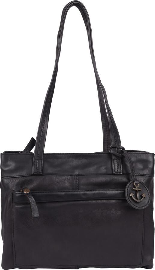 HARBOUR 2nd Shopper Zea Dames handtas schoudertas handtas met logo-opdruk - Foto 5