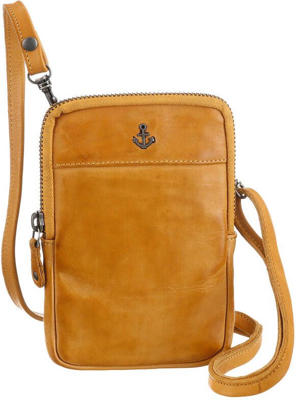 HARBOUR 2nd Mini-bag BENITA van stevig leer met kenmerkende merk-anker-label