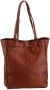 HARBOUR 2nd Shopper Elbe 1 van leer met kenmerkende merk-anker-label en sierhanger - Thumbnail 1