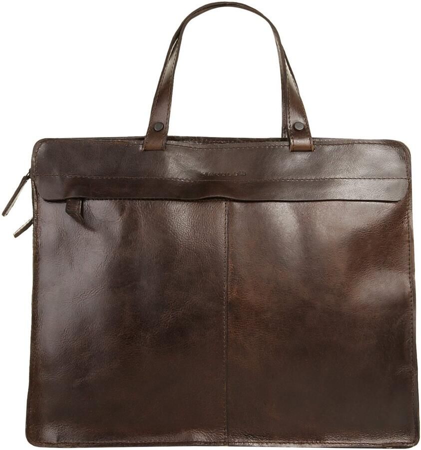 Harold's Aktetas Aberdeen echt leer made in italy