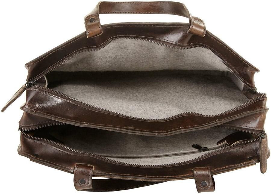 Harold's Aktetas Aberdeen echt leer made in italy - Foto 3