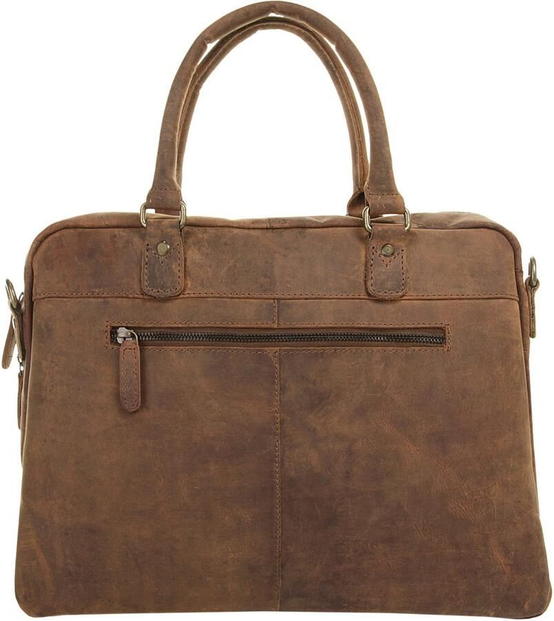 Harold's Aktetas Antiek echt leder - Foto 3