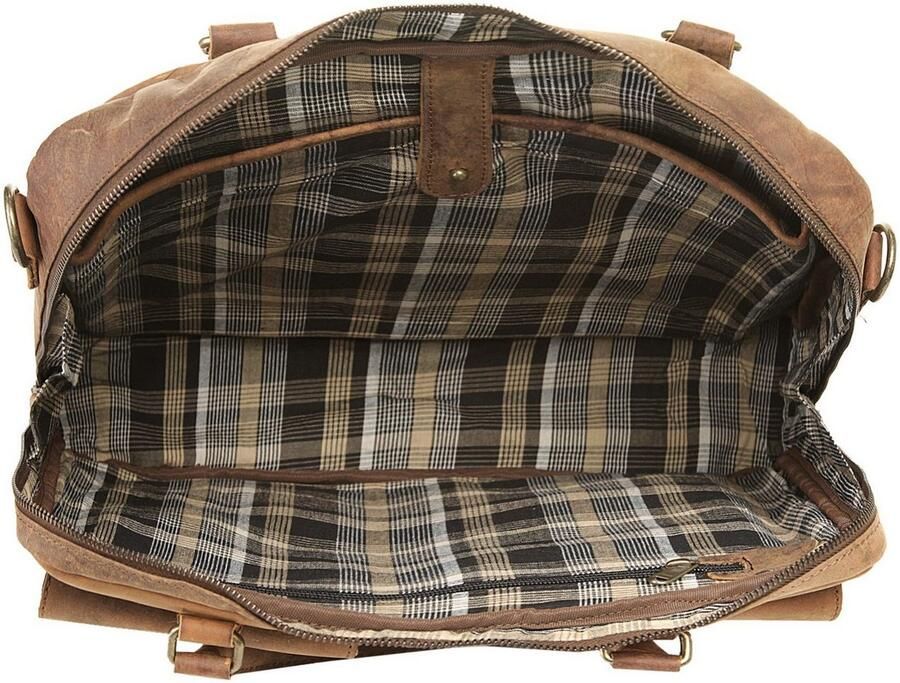 Harold's Aktetas Antiek echt leder - Foto 5