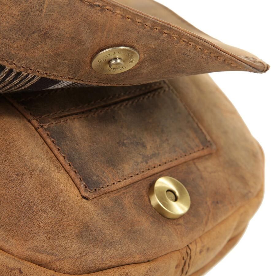 Harold's Schoudertas Antiek echt leder