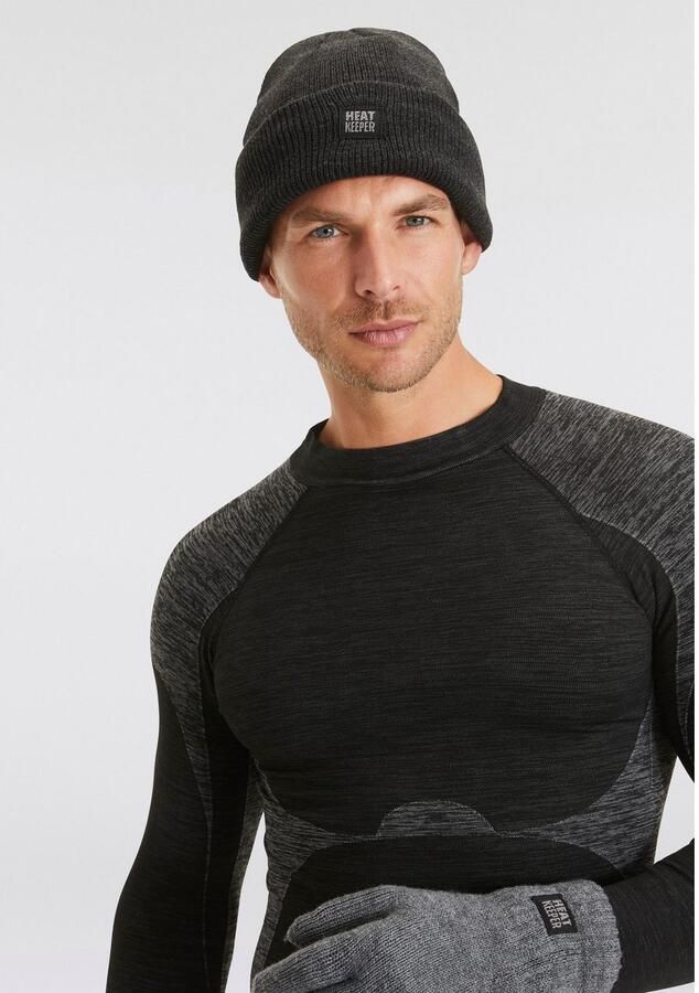 HEAT keeper Gebreide muts Thermo heren muts perfecte combinatie van thermo en mode. - Foto 4