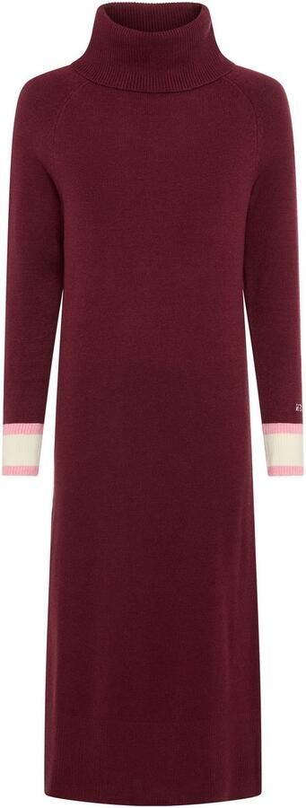 HECHTER PARIS Gebreide jurk met contraststrepen - Foto 5