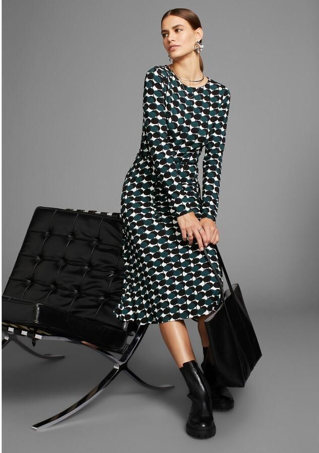 HECHTER PARIS Jerseyjurk met een moderne print - Foto 3