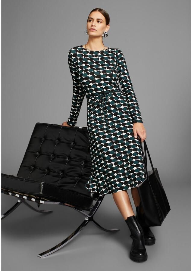 HECHTER PARIS Jerseyjurk met een moderne print - Foto 2