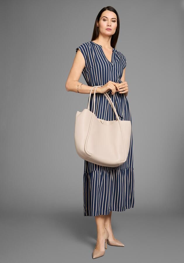 HECHTER PARIS Midi-jurk met bindstrik - Foto 6