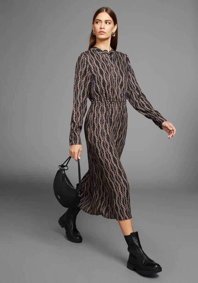 HECHTER PARIS Midi-jurk met modieuze all-over print - Foto 6