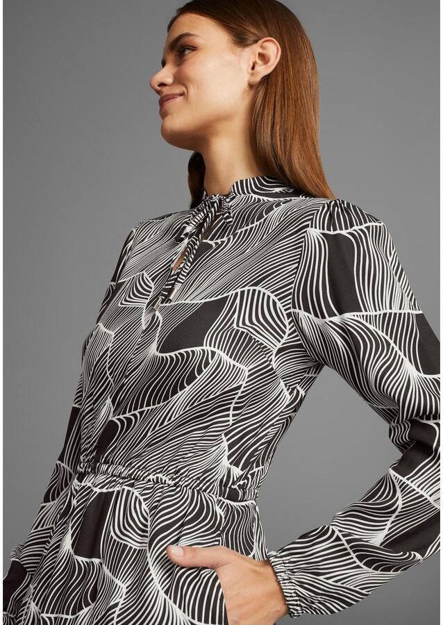 HECHTER PARIS Midi-jurk met modieuze print