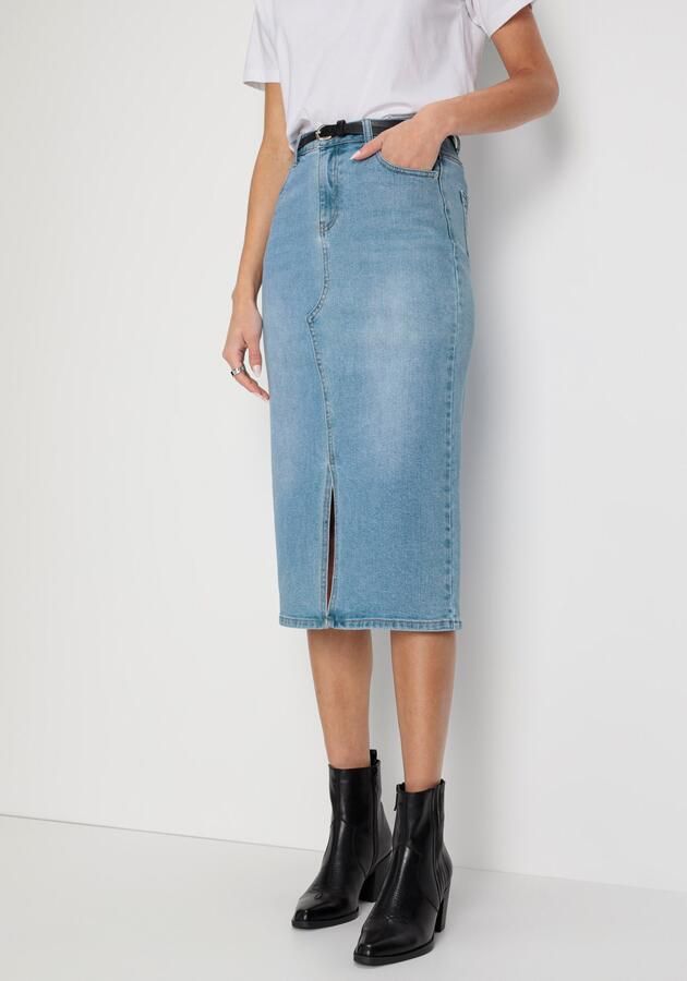 HECHTER PARIS Midirok met splitje voor - Foto 8