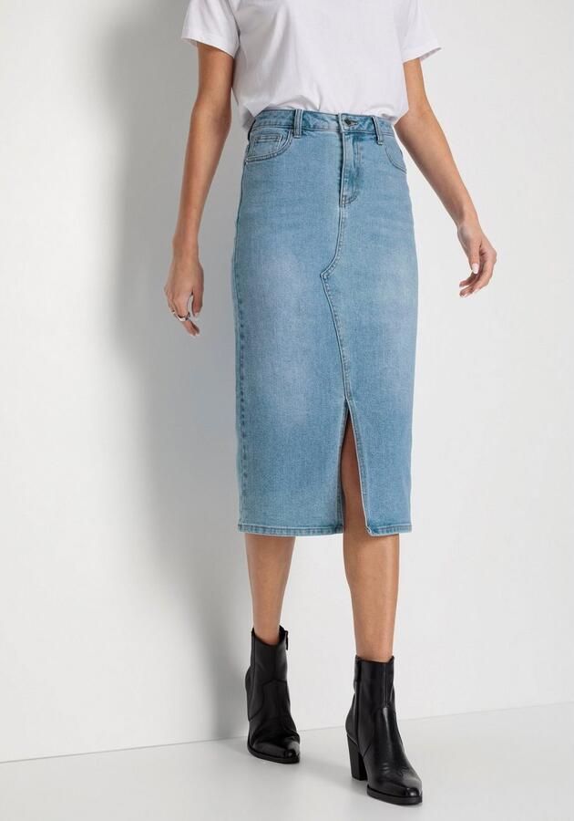 HECHTER PARIS Midirok met splitje voor - Foto 5