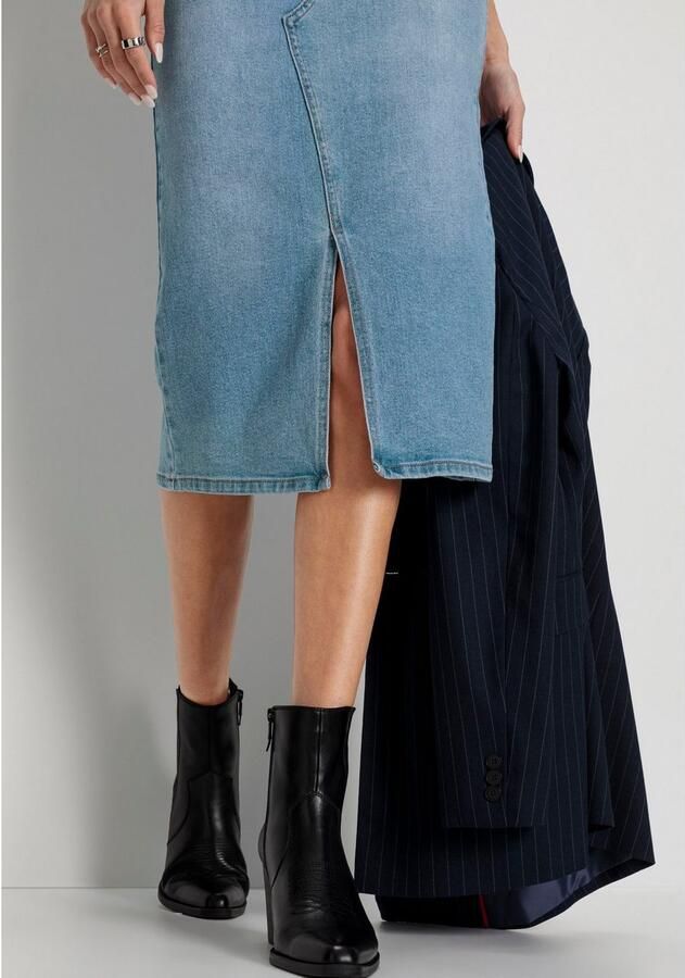 HECHTER PARIS Midirok met splitje voor - Foto 2
