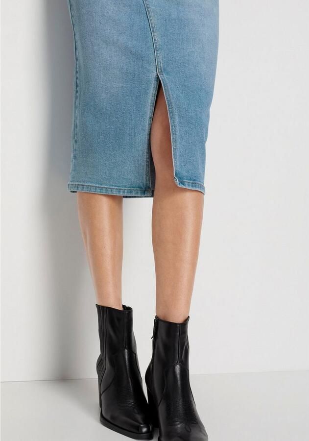 HECHTER PARIS Midirok met splitje voor - Foto 3