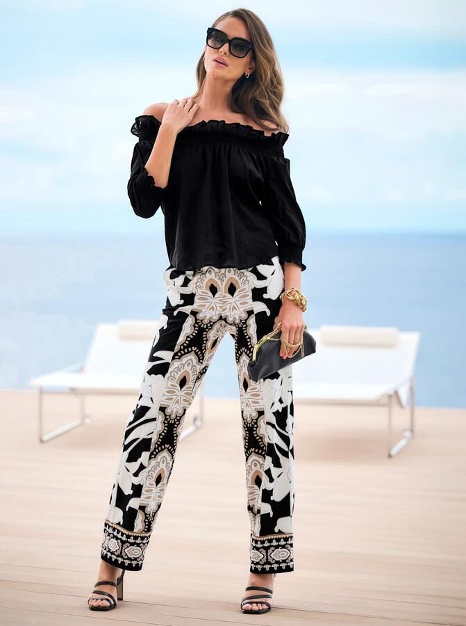 Heine Blouse met car hals - Foto 4