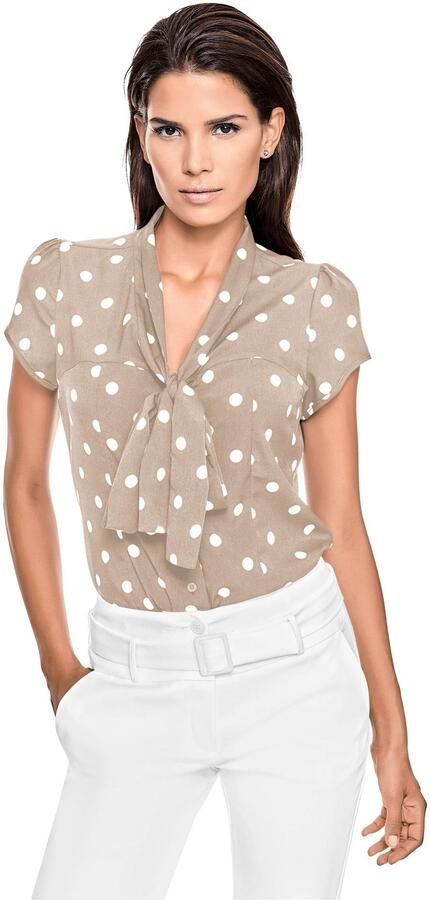 Heine Blouse met kraagstrik - Foto 2