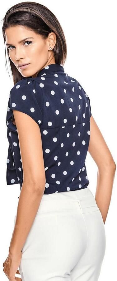 Heine Blouse met kraagstrik - Foto 5