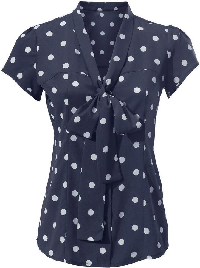 Heine Blouse met kraagstrik - Foto 2