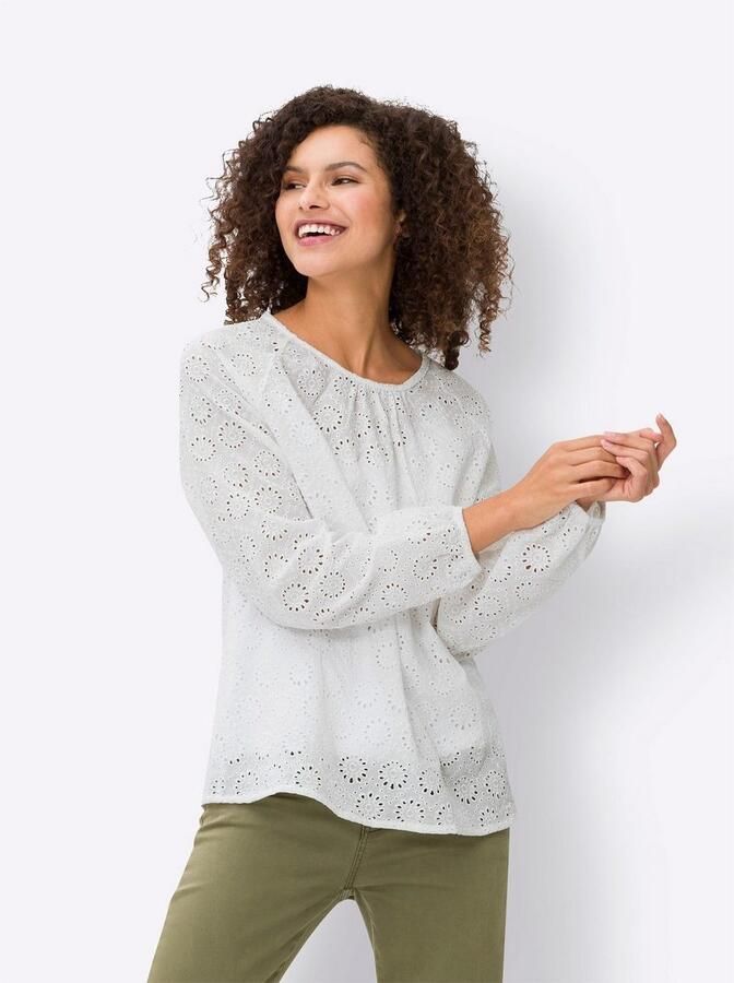 Heine Blouse met lange mouwen