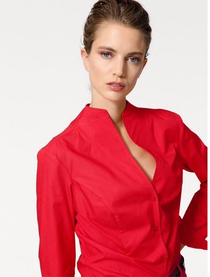 Heine Blouse met lange mouwen