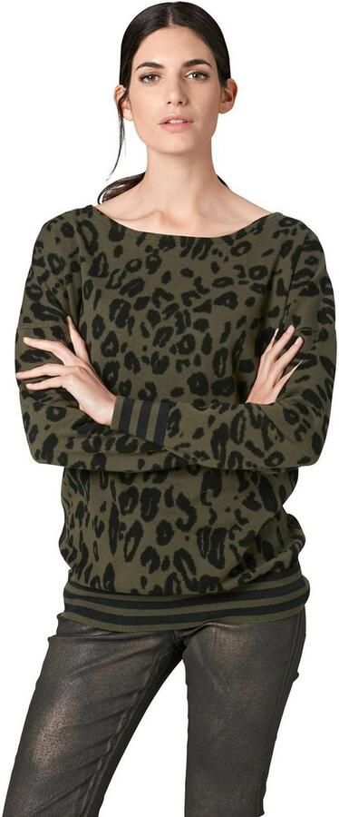 Heine Gebreide trui Gedessineerde trui - Foto 3