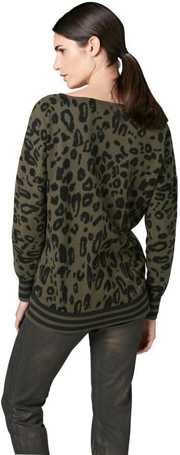 Heine Gebreide trui Gedessineerde trui - Foto 4