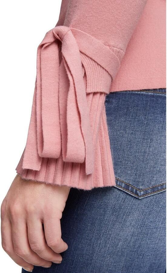 LINEA TESINI by Heine Gebreide trui met plissé gordijn - Foto 2