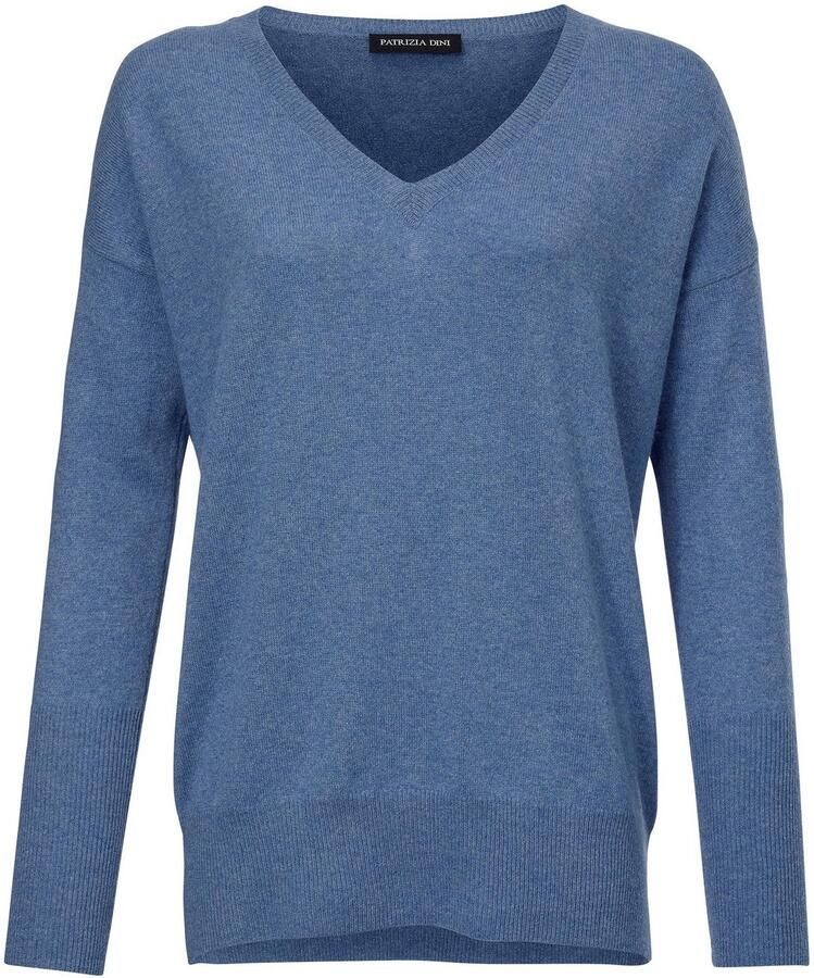 Heine Gebreide Trui met V-hals