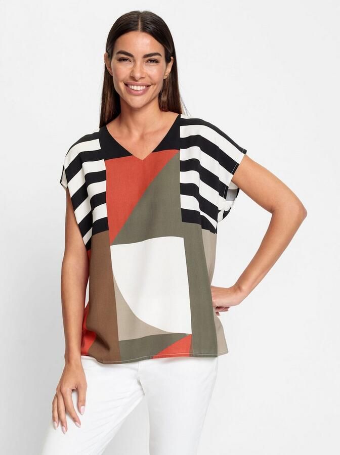 Heine Gedessineerde blouse