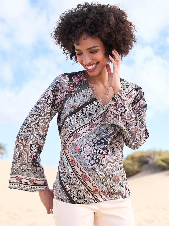 Heine Gedessineerde blouse - Foto 4