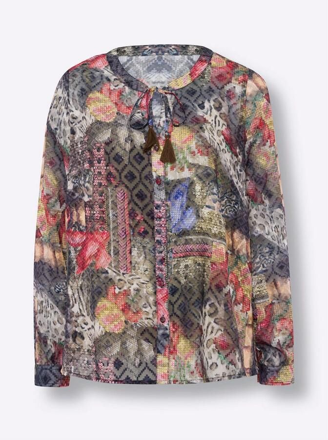 Heine Gedessineerde blouse - Foto 3