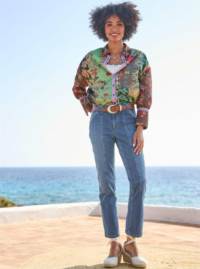 Heine Gedessineerde blouse - Foto 5