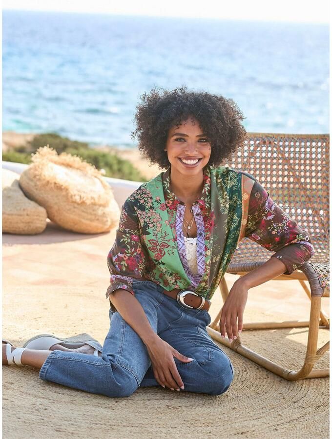 Heine Gedessineerde blouse